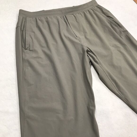 LULULEMON Surge Jogger Pant Men XL (34-36 x 30) Gray Drawstring Elastic Cuff - Picture 5 of 16